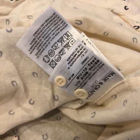 Levi’s Made & Crafted Horseshoe Button Down Shirt 3 - Picture 6 of 11
